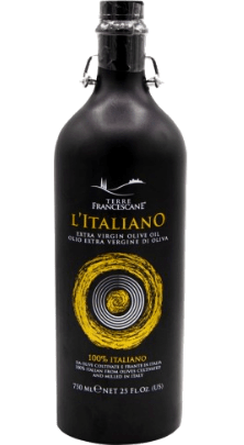 L'Italiano Olivenöl Olio Extra Vergine di Oliva Tonflasche Terre Francescane 750ml L'Italiano Olivenöl Olio Extra Vergine di Oliva Tonflasche Terre Francescane 750ml
