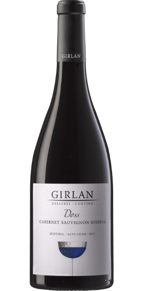 'Doss' Südtiroler Cabernet Sauvignon DOC Riserva - Kellerei Girlan - 0,75 L / 2023 'Doss' Südtiroler Cabernet Sauvignon DOC Riserva - Kellerei Girlan - 0,75 L / 2023