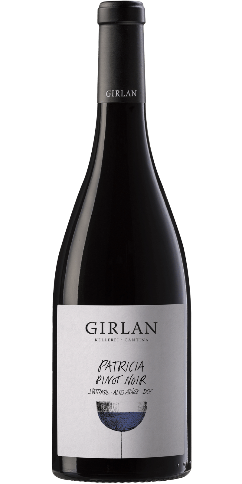 Patricia Südtiroler Blauburgunder DOC - Kellerei Girlan - 0,75 L / 2024 Patricia Südtiroler Blauburgunder DOC - Kellerei Girlan - 0,75 L / 2024