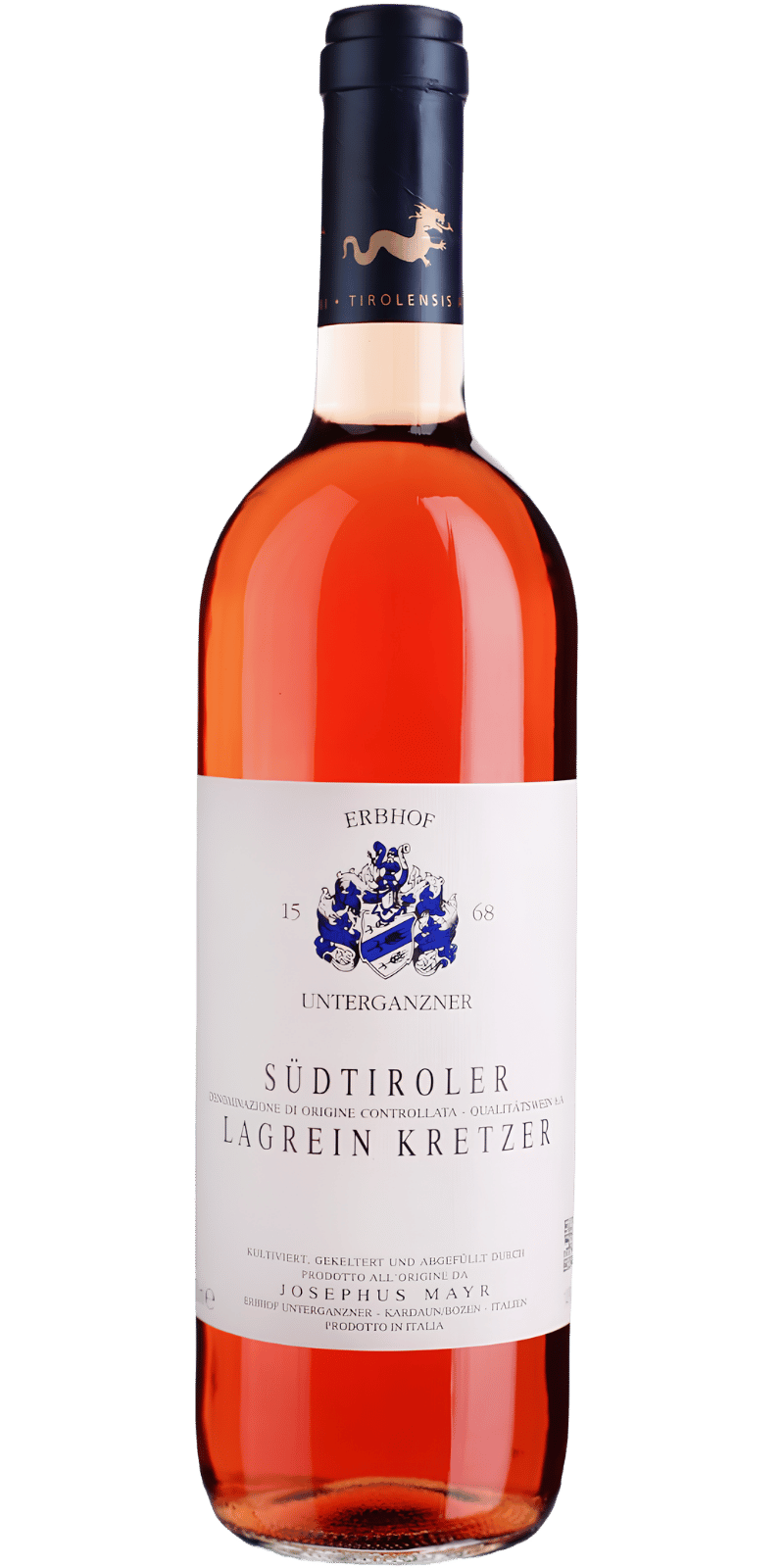 Südtiroler Lagrein Kretzer DOC - Josephus Mayr Erbhof Unterganzner - 0,75 L / 2025 Südtiroler Lagrein Kretzer DOC - Josephus Mayr Erbhof Unterganzner - 0,75 L / 2025