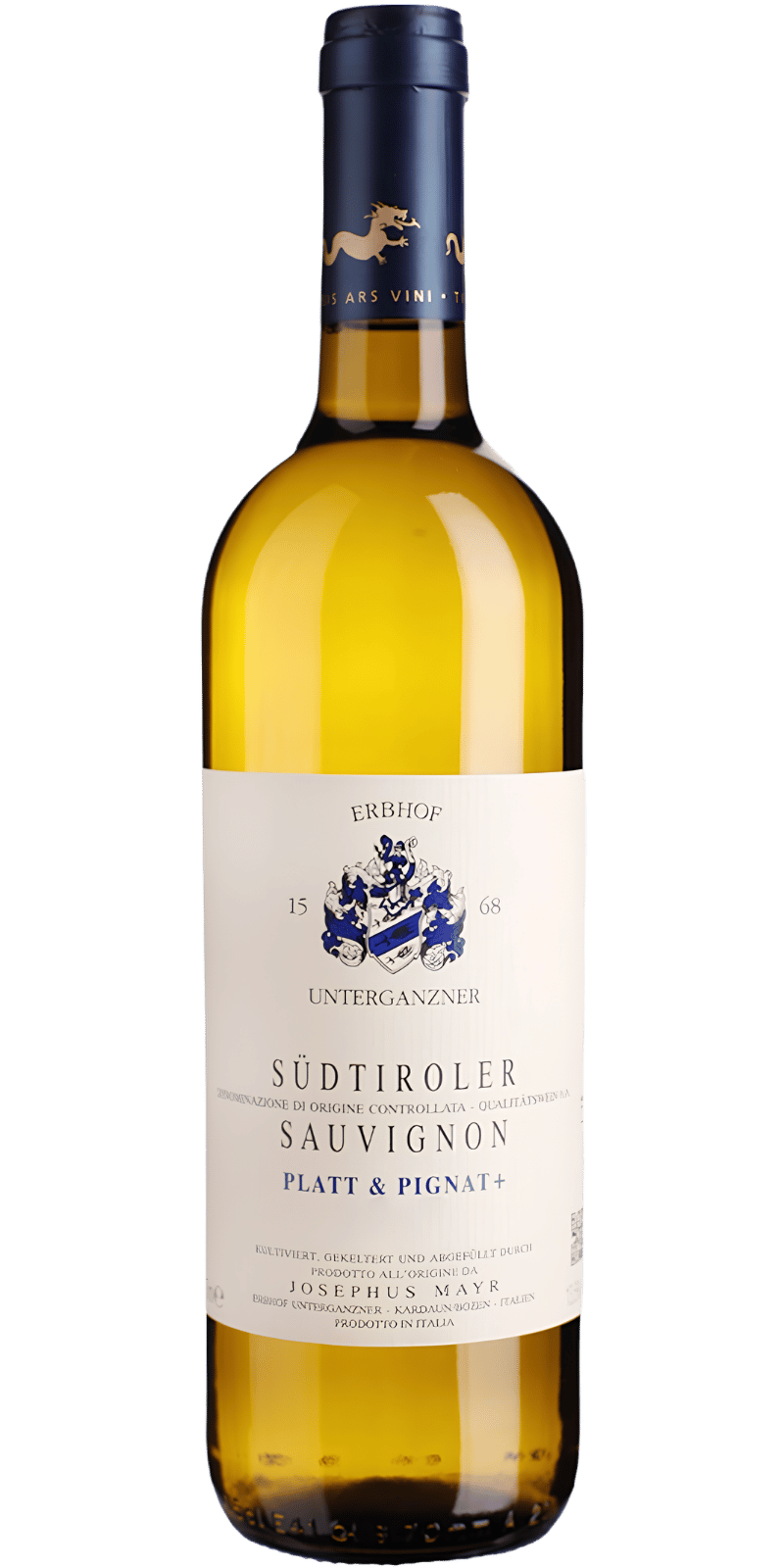 'Platt &Pignat +' Südtiroler Sauvignon DOC - Josephus Mayr Erbhof Unterganzner - 0,75 L / 2025 'Platt &Pignat +' Südtiroler Sauvignon DOC - Josephus Mayr Erbhof Unterganzner - 0,75 L / 2025