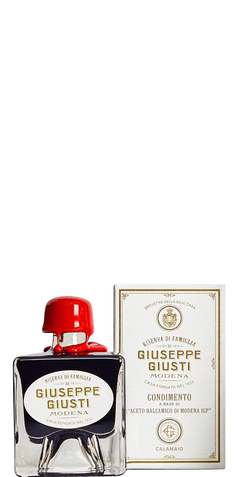 'Il Calamaio di Vittoria' Aceto Balsamico di Modena IGP - Giuseppe Giusti - 0,05 L 'Il Calamaio di Vittoria' Aceto Balsamico di Modena IGP - Giuseppe Giusti - 0,05 L
