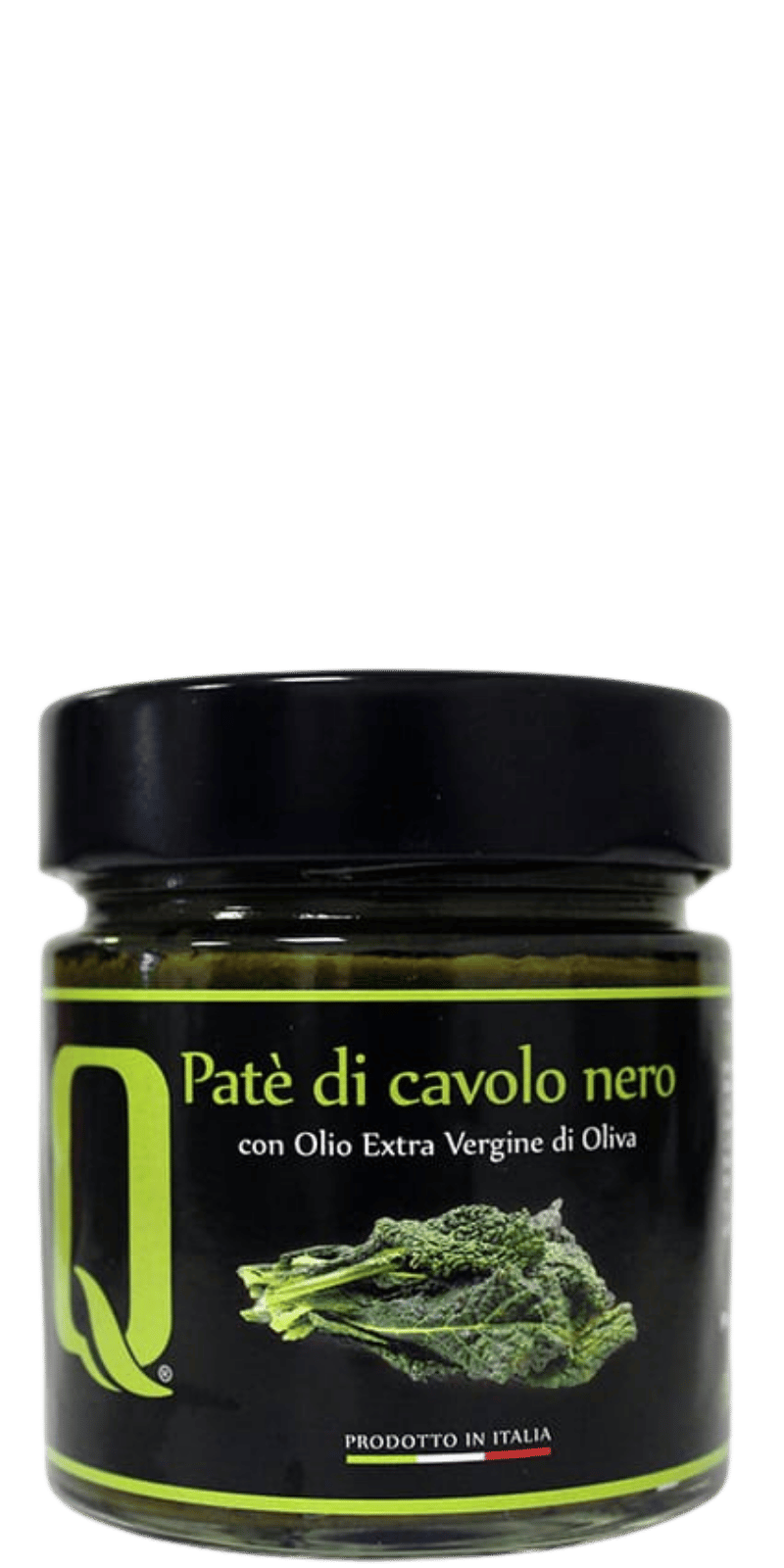 Pate' aus Schwarzkohl - Quattrociocchi - 190 g Pate' aus Schwarzkohl - Quattrociocchi - 190 g
