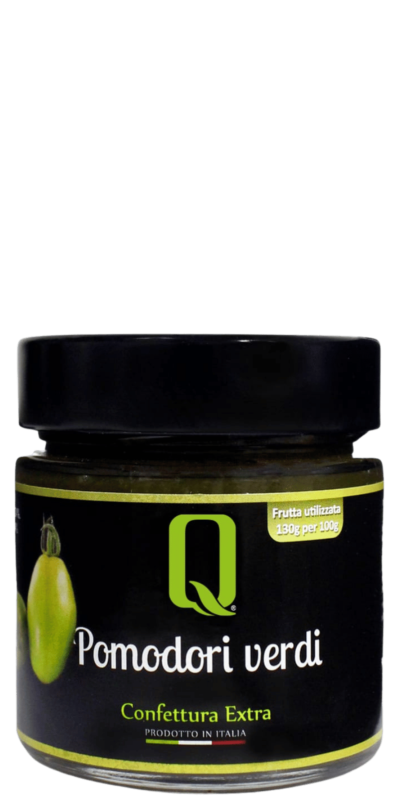 Konfitüre Extra grüne Tomaten - Quattrociocchi - 250 g Konfitüre Extra grüne Tomaten - Quattrociocchi - 250 g