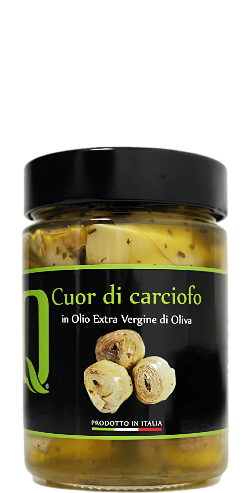 Artischocken-Herzen in Ex. Nat. Olivenöl - Quattrociocchi - 320 g Artischocken-Herzen in Ex. Nat. Olivenöl - Quattrociocchi - 320 g