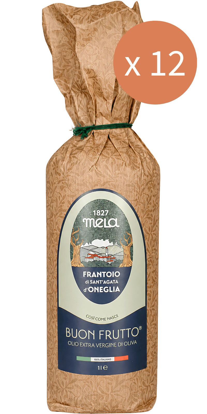 Sparpaktet 12 x 1L Buon Frutto Olio EVO - Frantoio di Sant'Agata - 12 L Sparpaktet 12 x 1L Buon Frutto Olio EVO - Frantoio di Sant'Agata - 12 L