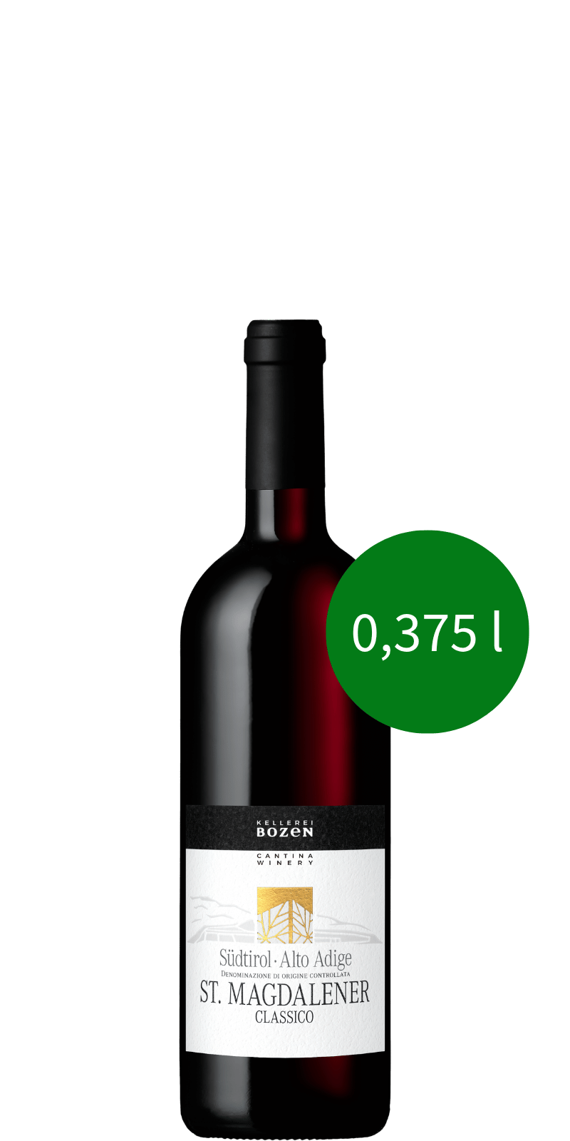 Santa Maddalena Classico Alto Adige DOC Cantina Bolzano - 0,375 L / 2024 Santa Maddalena Classico Alto Adige DOC Cantina Bolzano - 0,375 L / 2024