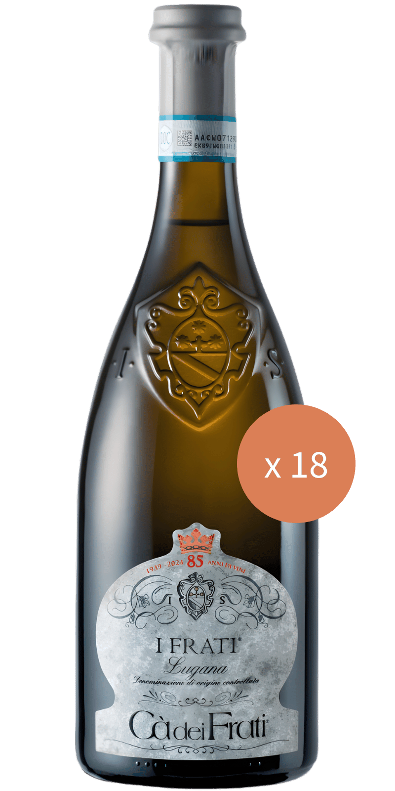 I Frati Lugana Sparpaket 18 Flaschen - Cà dei Frati - 13,5 L I Frati Lugana Sparpaket 18 Flaschen - Cà dei Frati - 13,5 L