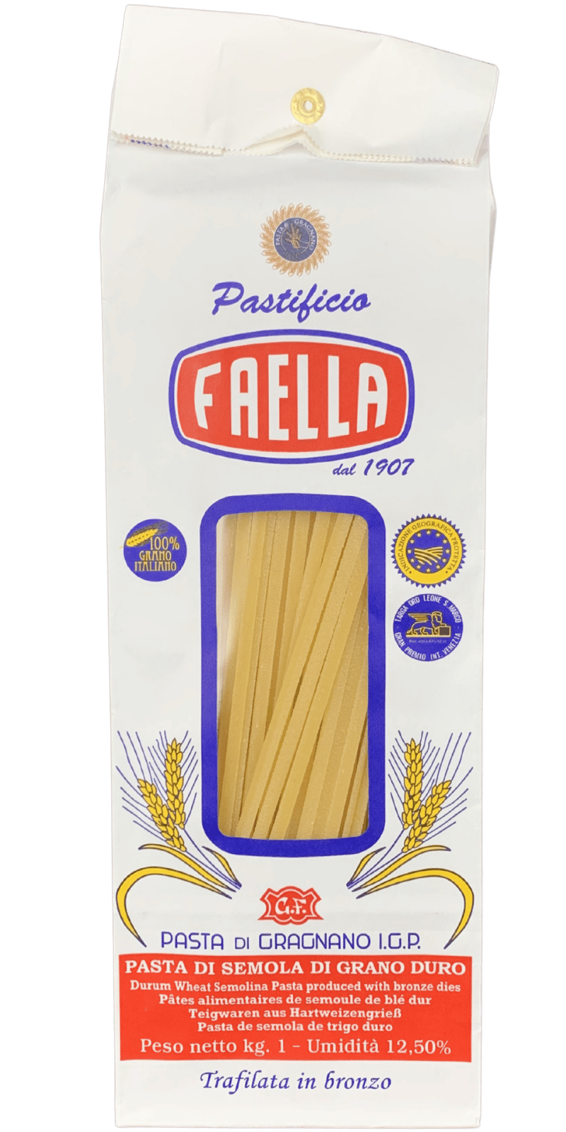 Linguine 1kg - Pastificio Faella Pasta di Gragnano IGP - 1 kg Linguine 1kg - Pastificio Faella Pasta di Gragnano IGP - 1 kg