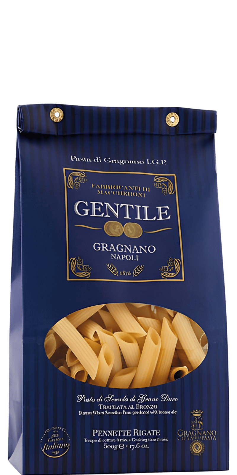 Pastificio Gentile Pasta di Gragnano IGP Pennette Rigate 500g - 500 g Pastificio Gentile Pasta di Gragnano IGP Pennette Rigate 500g - 500 g