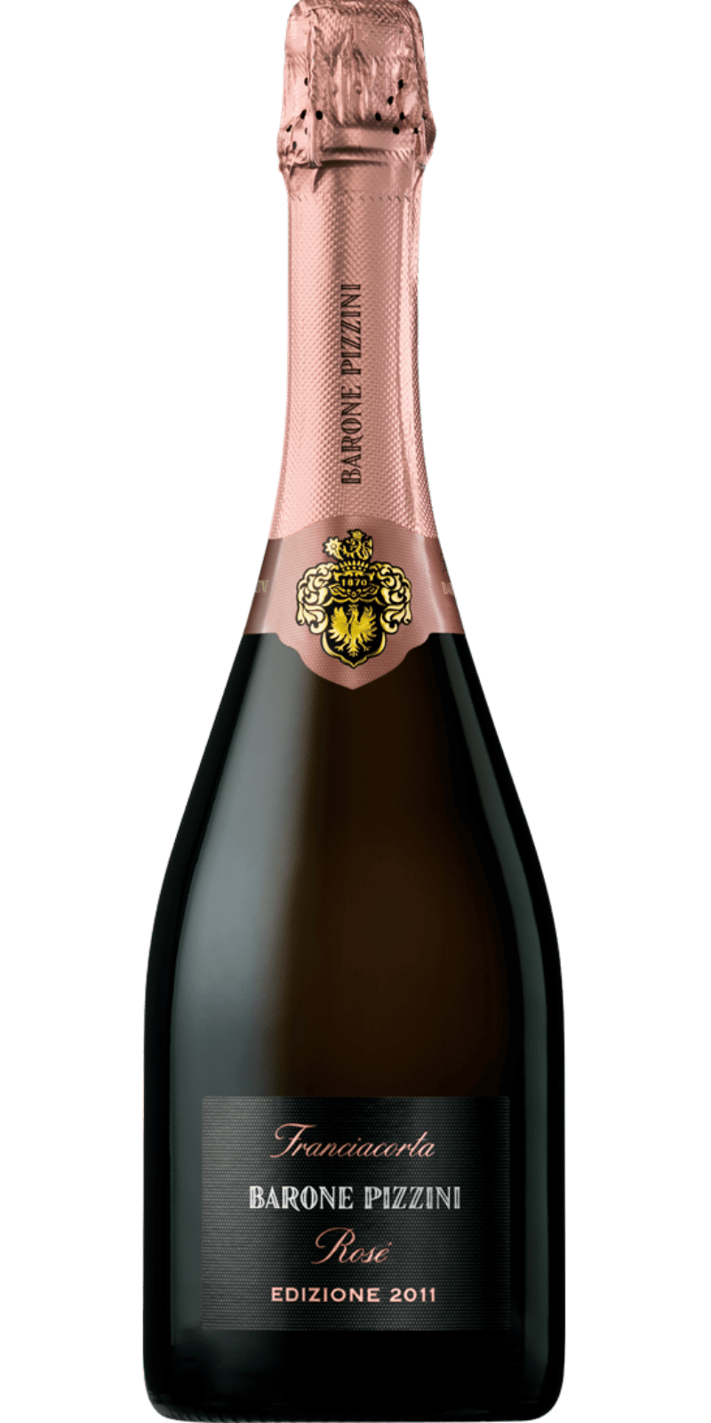 Franciacorta DOCG Rosè Extra Brut Millesimato Bio Barone Pizzini - 0,75 L / 2019