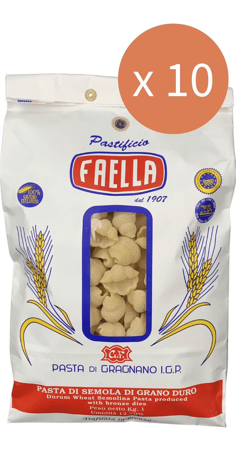 Gnocchi Sparpaket 10 x 1kg - Pastificio Faella Pasta di Gragnano IGP - 10 kg Gnocchi Sparpaket 10 x 1kg - Pastificio Faella Pasta di Gragnano IGP - 10 kg